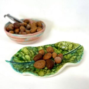 “Foglia di ficus” Decorative Serving Platter