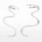 artico silver earrings