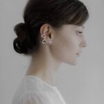 artico silver earrings