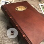 Leather hardbound journal