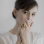 dedalo ring gold bronze