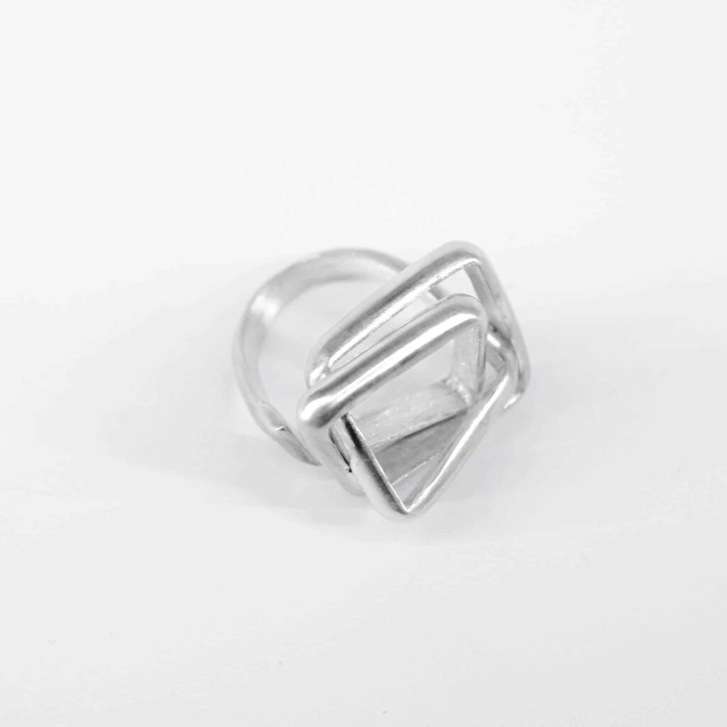 dedalo ring silver