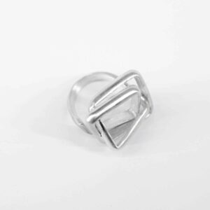 dedalo ring silver